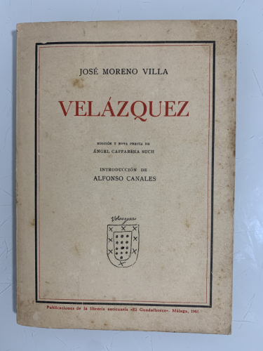 Portada del libro de VELÁZQUEZ