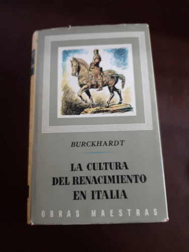 Portada del libro de LA CULTURA DEL RENACIMIENTO EN ITALIA 