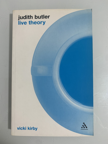 Portada del libro de JUDITH BUTLER: LIVE THEORY