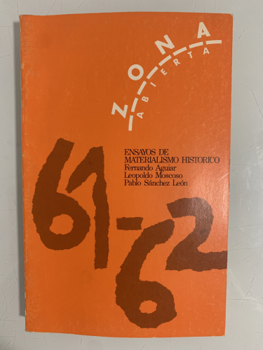 Portada del libro de ENSAYOS DE MATERIALISMO HISTÓRICO