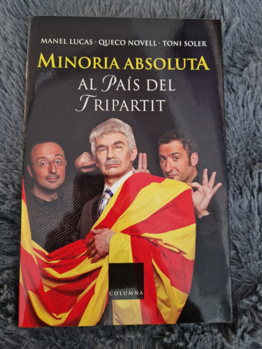 Portada del libro de Minoria absoluta al país del tripartit