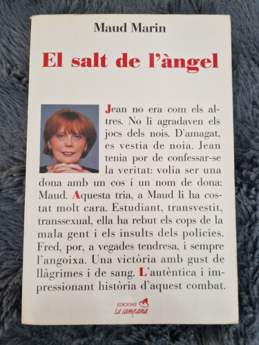 Portada del libro de El salt de l'àngel