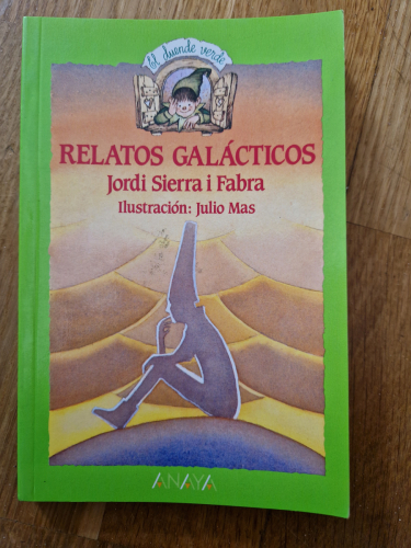 Portada del libro de Relatos galácticos