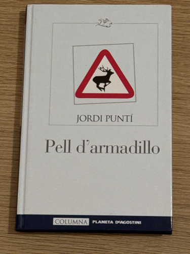 Portada del libro de Pell d'armadillo