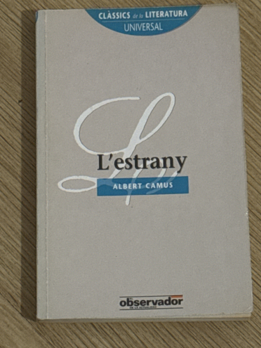 Portada del libro de L'estrany