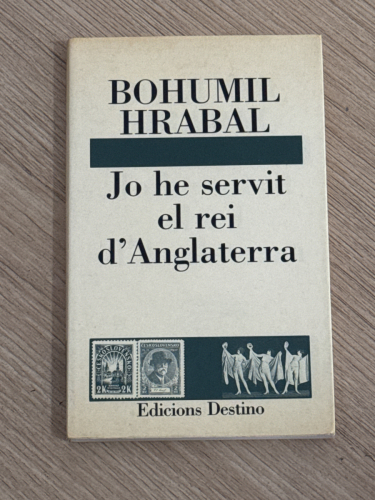 Portada del libro de Jo he servit al rei d'Anglaterra