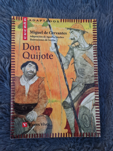 Portada del libro de Don Quijote (clásicos adaptados)