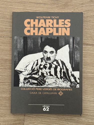 Portada del libro de Charles Chaplin