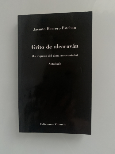 Portada del libro de GRITO DE ALCARAVÁN (La riqueza del alma acrecentada) Antología