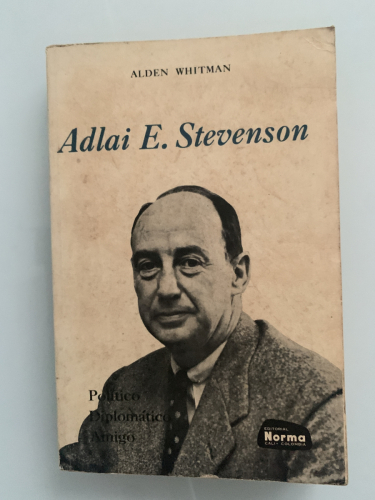 Portada del libro de ADLAI E. STEVENSON