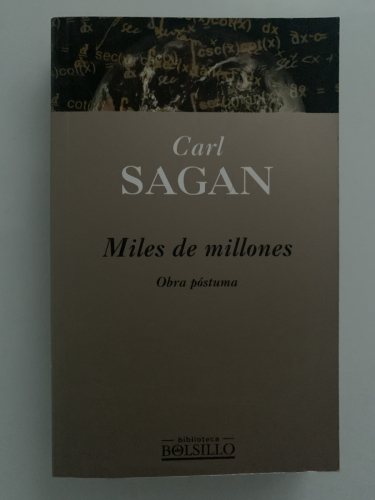 Portada del libro de MILES DE MILLONES. Obra póstuma