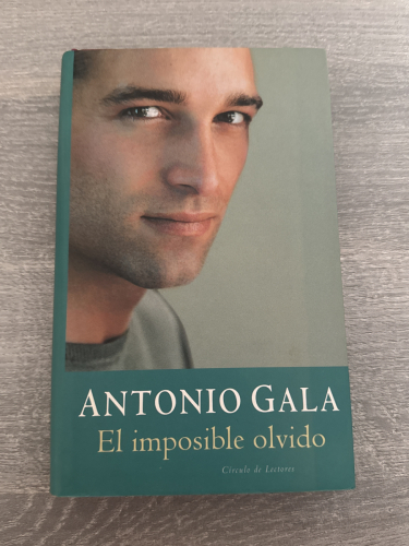 Portada del libro de El imposible olvido
