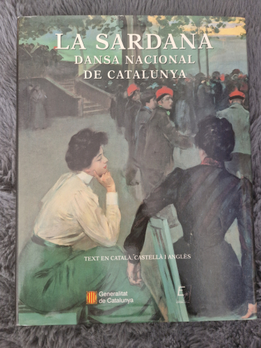 Portada del libro de La Sardana. Dansa nacional de Catlunya