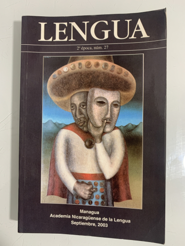 Portada del libro de LENGUA. 2ª época, núm. 27 (dedicado Arellano)
