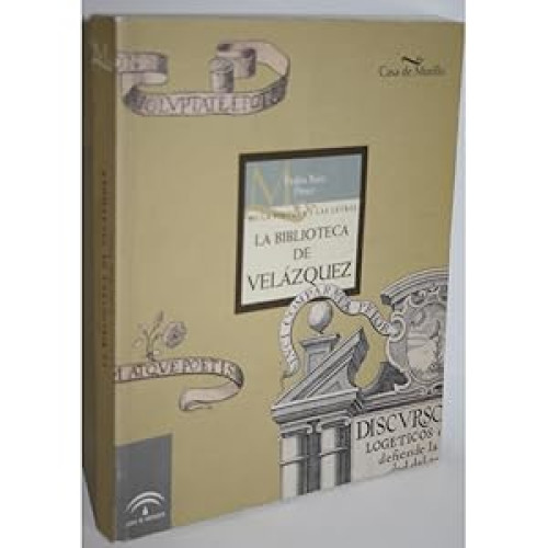 Portada del libro de De la pintura y las letras. LA BIBLIOTECA DE VELÁZQUEZ