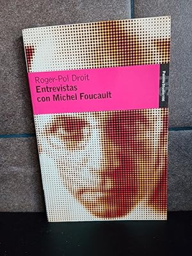 Portada del libro de Entrevistas con Michel Foucault
