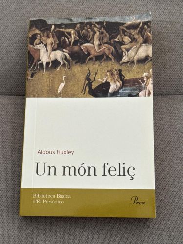 Portada del libro de Un món feliç