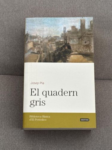 Portada del libro de El quadern gris