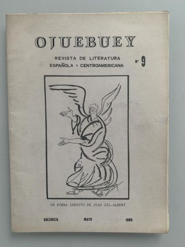 Portada del libro de OJUEBUEY. Revista de Literatura Española y Centroamericana (nº 9)
