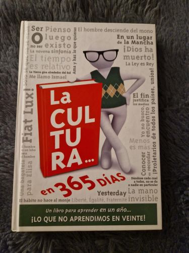 Portada del libro de LA CULTURA EN 365 DÍAS