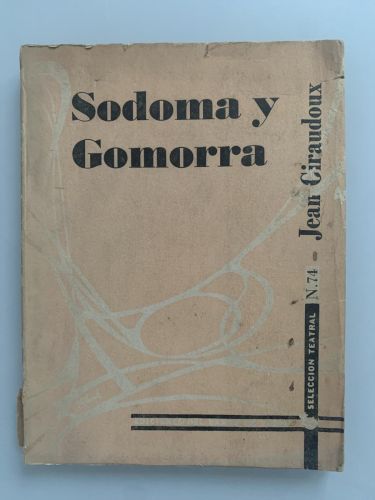 Portada del libro de SODOMA Y GOMORRA