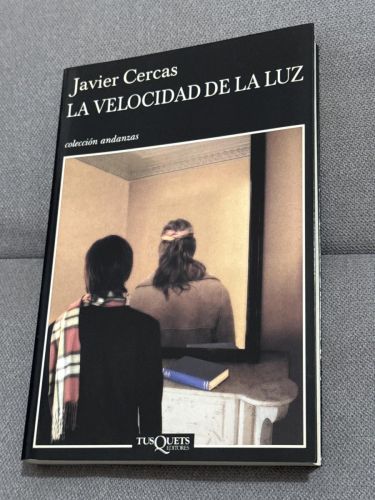 Portada del libro de La velocidad de la luz