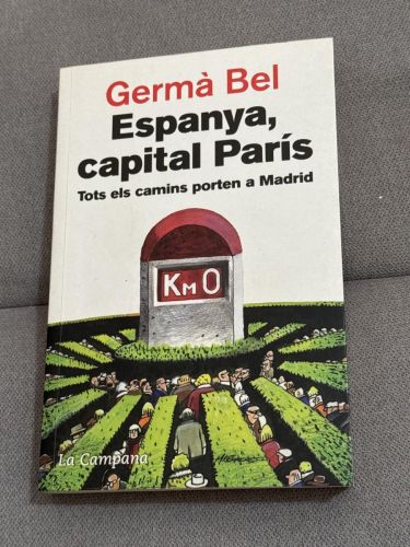 Portada del libro de Espanya, capital París