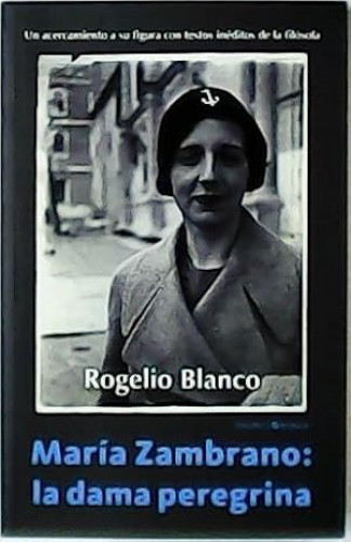 Portada del libro de María Zambrano: la dama peregrina