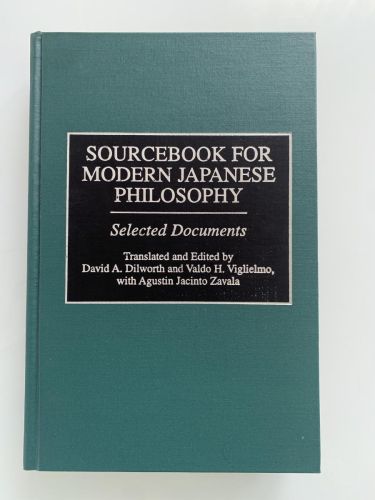 Portada del libro de SOURCEBOOK FOR MODERN JAPANESE PHILOSOPHY: Selected Documents