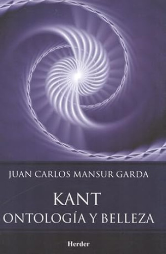 Portada del libro de Kant. Ontologia y belleza