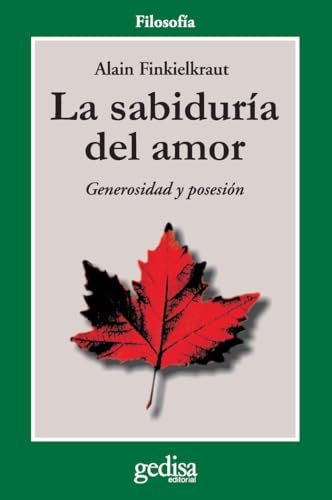 Portada del libro de La sabiduría del amor. Generosidad y posesión