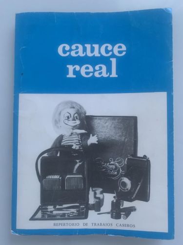 Portada del libro de CAUCE REAL (incluye patrones)