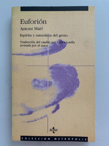 Portada del libro de EUFORIÓN. Espíritu y naturaleza del genio