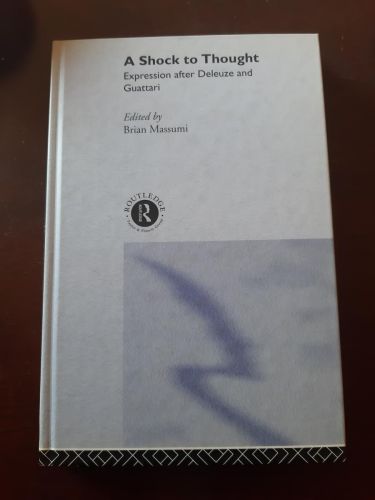 Portada del libro de A Shock to Thought: Expression after Deleuze and Guattari 