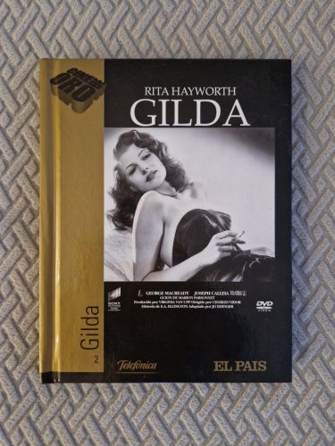 Portada del libro de Gilda 1946 - Rita Hayworth (Contiene DVD)