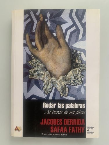 Portada del libro de RODAR LAS PALABRAS. Al borde de un filme