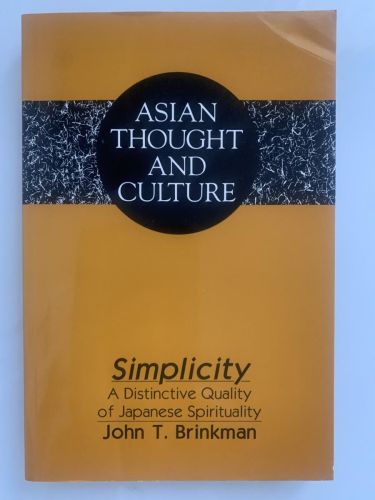 Portada del libro de SIMPLICITY: A DISTINCTIVE QUALITY OF JAPANESE SPIRITUALITY