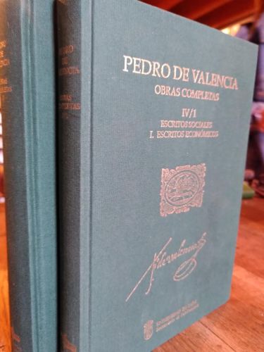 Portada del libro de PBRAS COMPLETAS IV Escritos sociales (2 tomos).