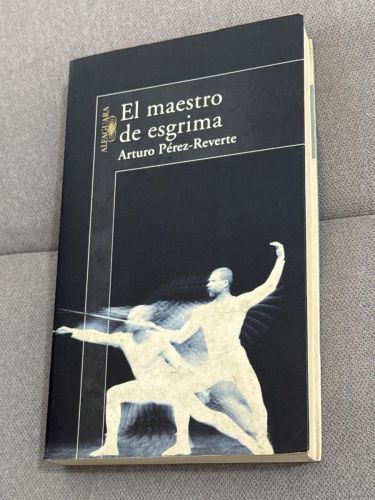 Portada del libro de El maestro de esgrima