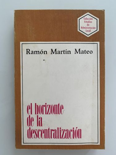 Portada del libro de EL HORIZONTE DE LA DESCENTRALIZACIÓN
