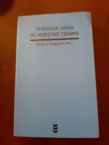 Portada del libro de TEOLOGIA JUDIA DE NUESTRO TIEMPO