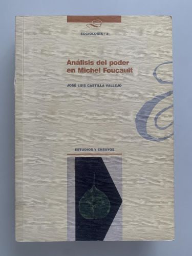 Portada del libro de ANÁLISIS DEL PODER EN MICHEL FOUCAULT