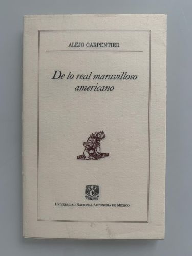 Portada del libro de DE LO REAL MARAVILLOSO AMERICANO