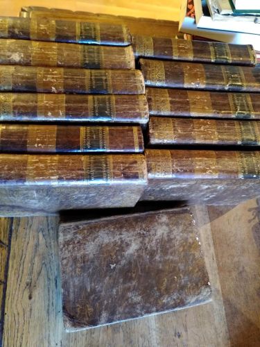 Portada del libro de DICCIONARIO HISTÓRICO ó BIOGRAFÍA UNIVERSAL COMPENDIADA (12 tomos + suplemento)