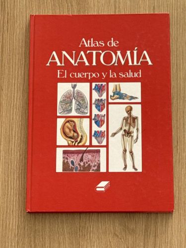 Portada del libro de Atlas de anatomía. El cuerpo y la salud.