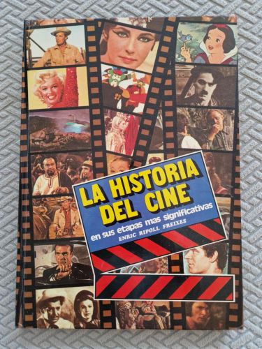 Portada del libro de La historia del cine en sus etapas más significativas