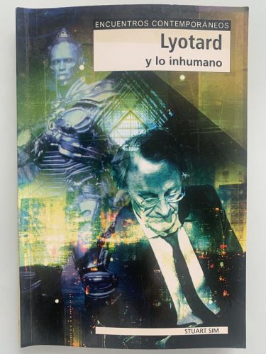 Portada del libro de LYOTARD Y LO INHUMANO