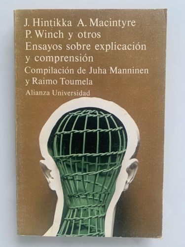 Portada del libro de ENSAYOS SOBRE EXPLICACIÓN Y COMPRENSIÓN