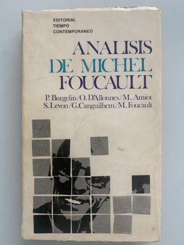 Portada del libro de ANÁLISIS DE MICHEL FOUCAULT
