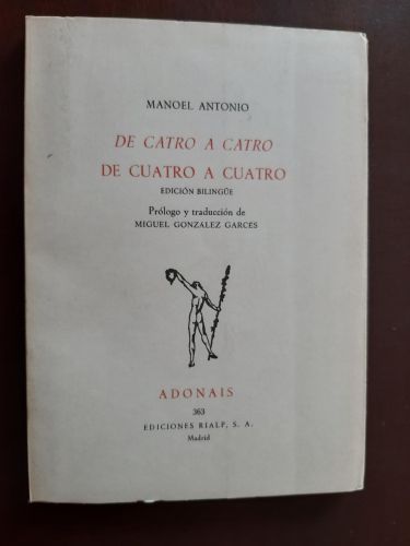 Portada del libro de DE CATRO A CATRO - DE CUATRO A CUATRO BILINGÜE